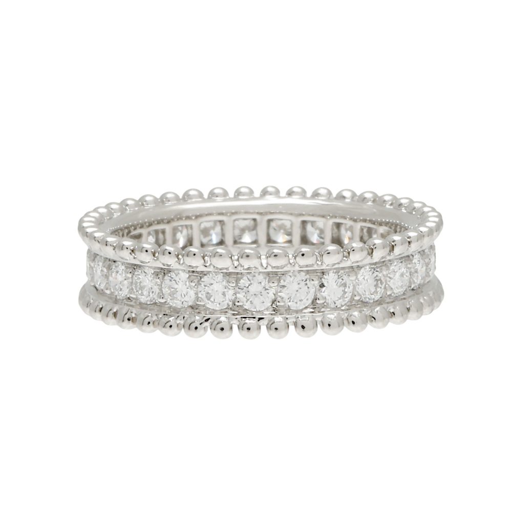 Van Cleef & Arpels Ester Ring Platinum Diamond VCARN57O00