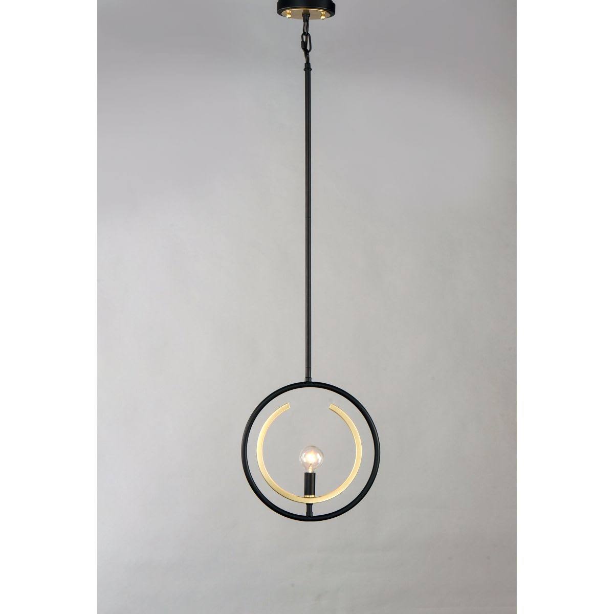 Maxim 12500BKGLD Clip-Flush Mount, Black