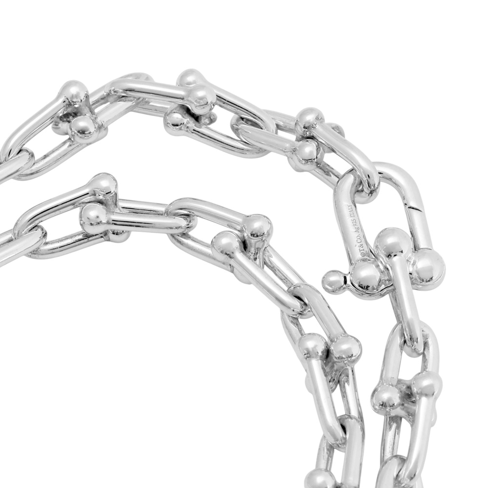 Tiffany & Co. Hardware Wrap Necklace Sterling Silver 60153372