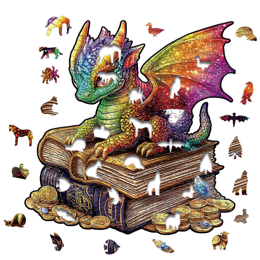 Animal Wooden Puzzle-Lovely dog