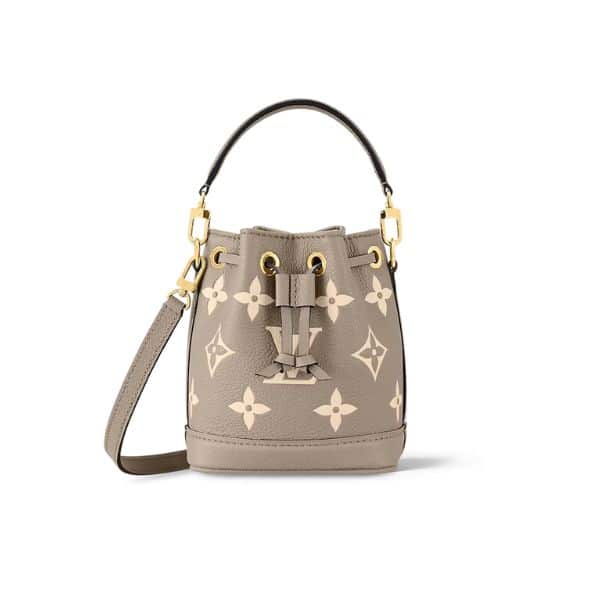 Louis Vuitton Nano No  Bag Monogram Beige 16Cm M46291