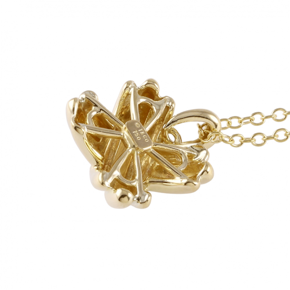Tiffany & Co. Tiffany Signature K18YG Yellow Gold Necklace