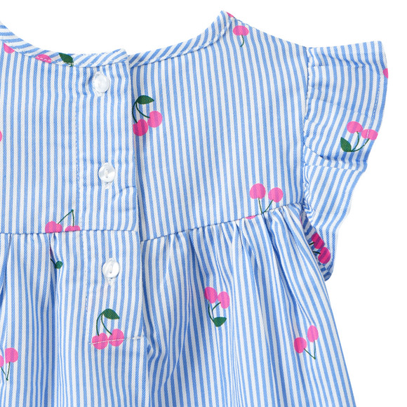 Topomini Baby Bluse mit Kirschen-Print