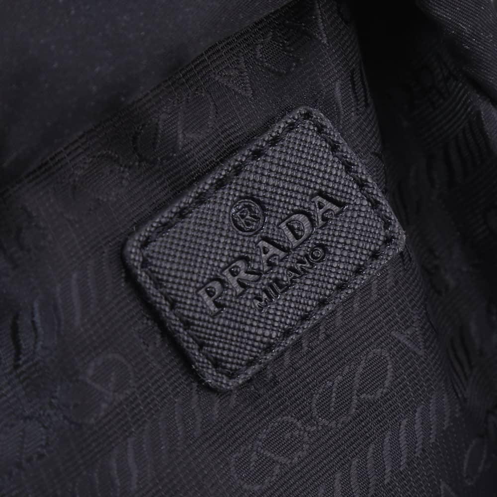 Prada Re Nylon Smartphone Case Black 18Cm