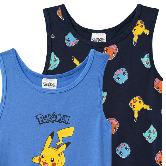 Topolino 2 Pokémon Unterhemden mit Prints