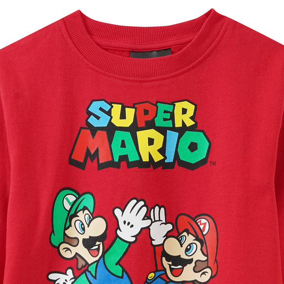 Topolino Super Mario Sweatshirt mit Print