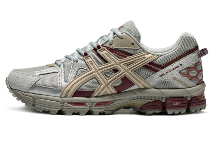 ASICS Gel-Kahana 8 Functional Low Tops Gray Grey Red 1011B109-025