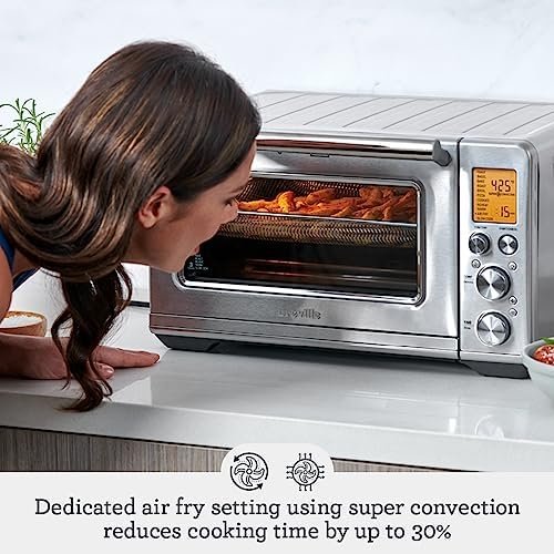 Smart Oven Air Fryer and Convection Oven, Brushed Stainless Steel