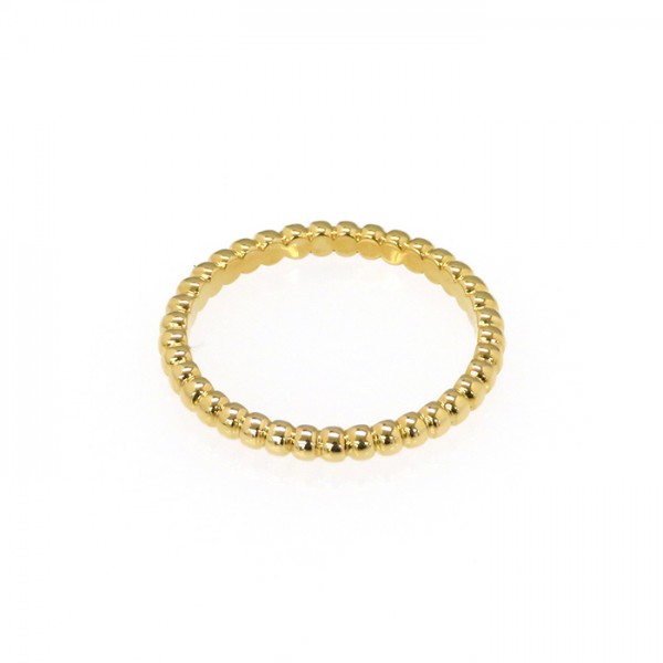 Van Cleef & Arpels Perlet Ring 18K Yellow Gold