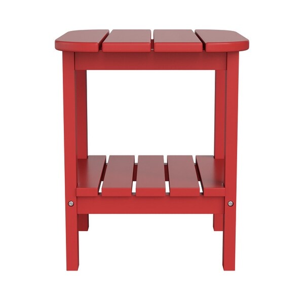 AllWeather Adirondack Style Patio Side Table