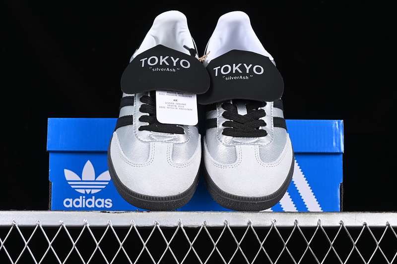 Adidas Samba Vegan Og Black/Silver IG1024
