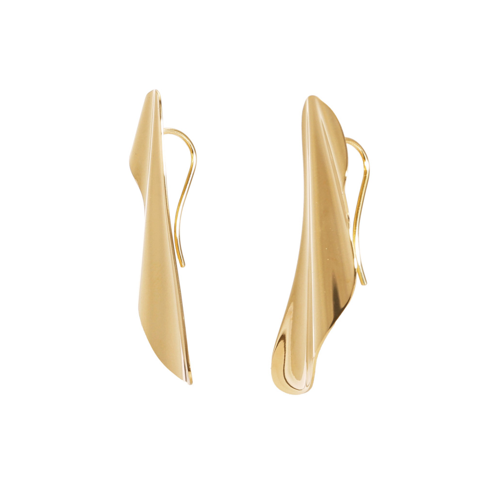 Tiffany & Co. High Tide Elsa Peretti Earrings 18K Yellow Gold 67740319
