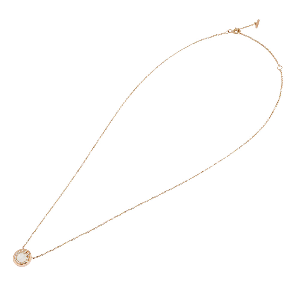 Tiffany & Co. Tiffany T Two Circle Necklace 18K Rose Gold 67467574