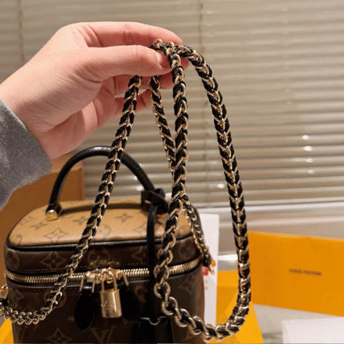 Louis Vuitton Vanity Pm Monogram Brown 7.5 Inches