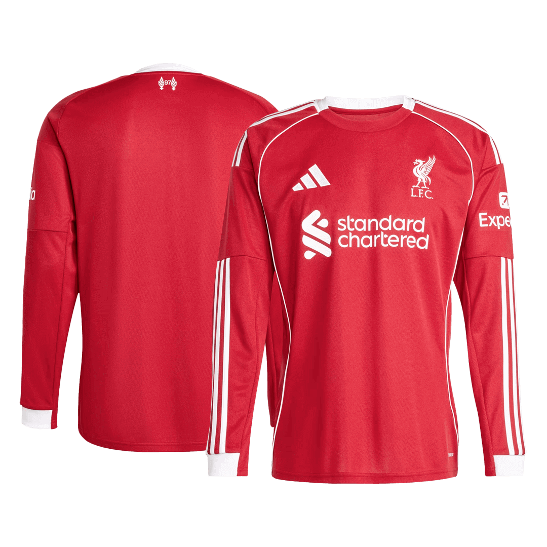 Liverpool Home Long Sleeve Jersey 2025/26