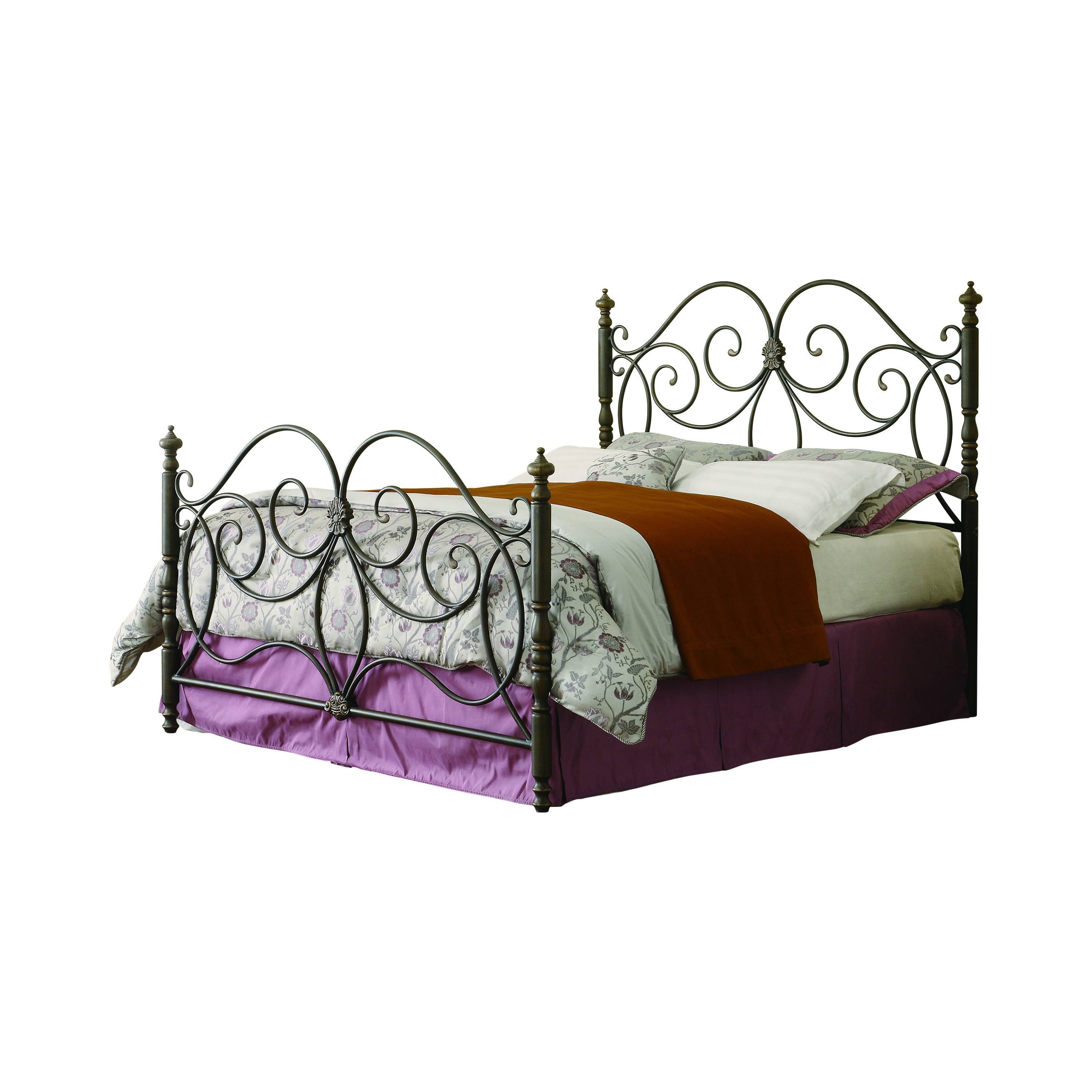 Coaster London Traditional Dark Bronze King Metal Bed