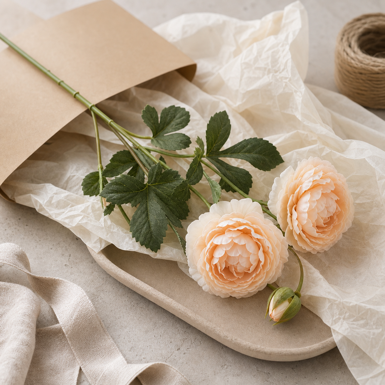Three-headed Ranunculus