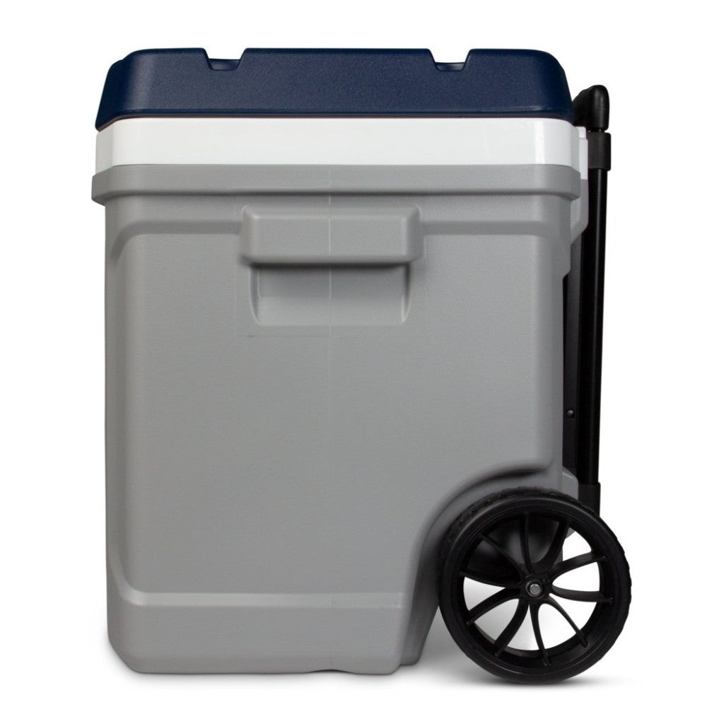 Maxcold Latitude 62 Roller Cooler Ash Grey/Aegean Sea 62qt