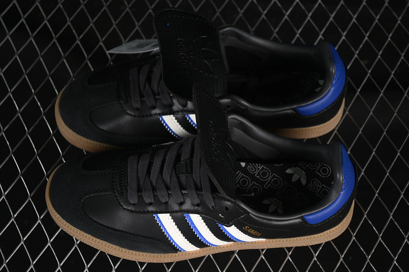 Adidas Samba Lt White/Black/Blue JQ5125