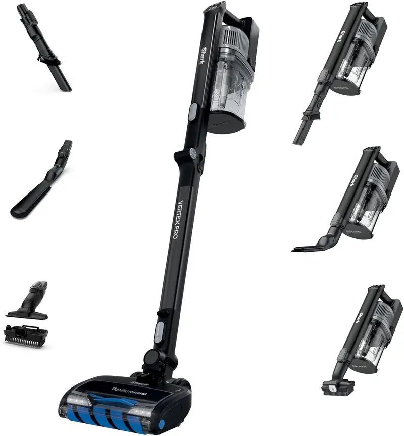 Shark IZ362H Cordless Vacuum – Lightweight HEPA Model with Handheld Conversion, Crevice & Upholstery Tools (40-Min Runtime)