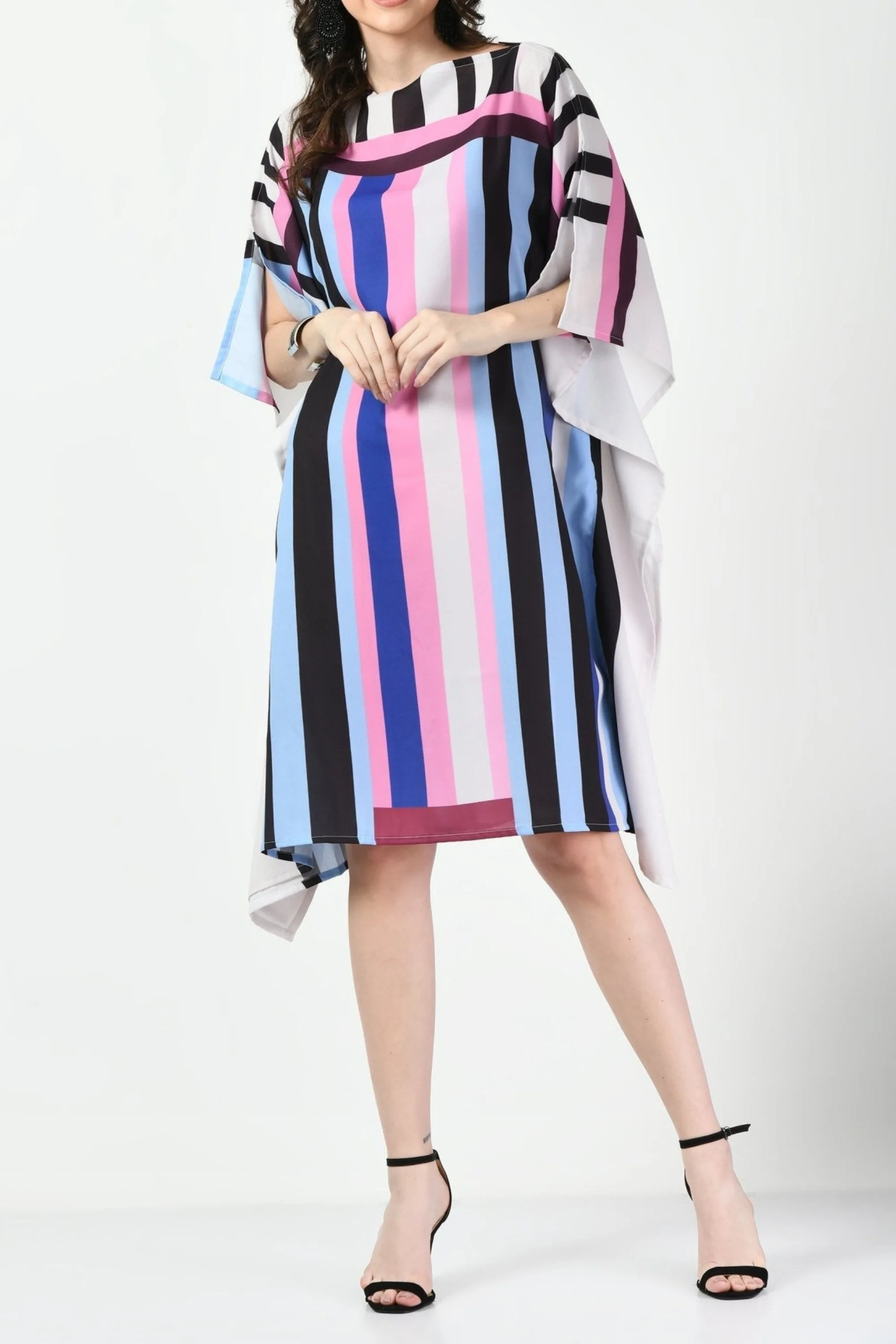 Striped Bliss Kaftan Dress