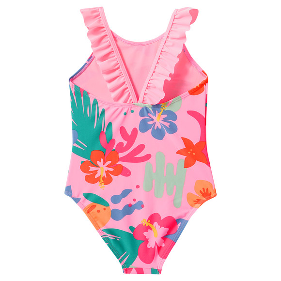 Famy Mädchen Badeanzug im Tropical-Look