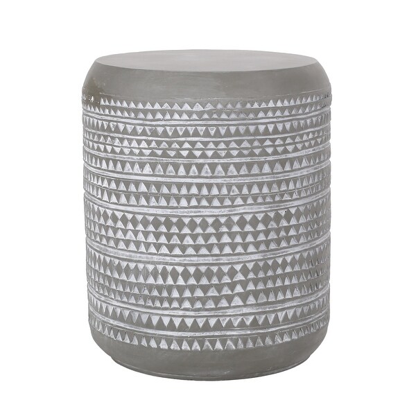 Cylindrical Characteristic Texture Dining Table