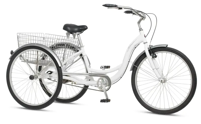 Schwinn Meridian Adult Tricycle – Three-Wheel Beach Cruiser Bike
