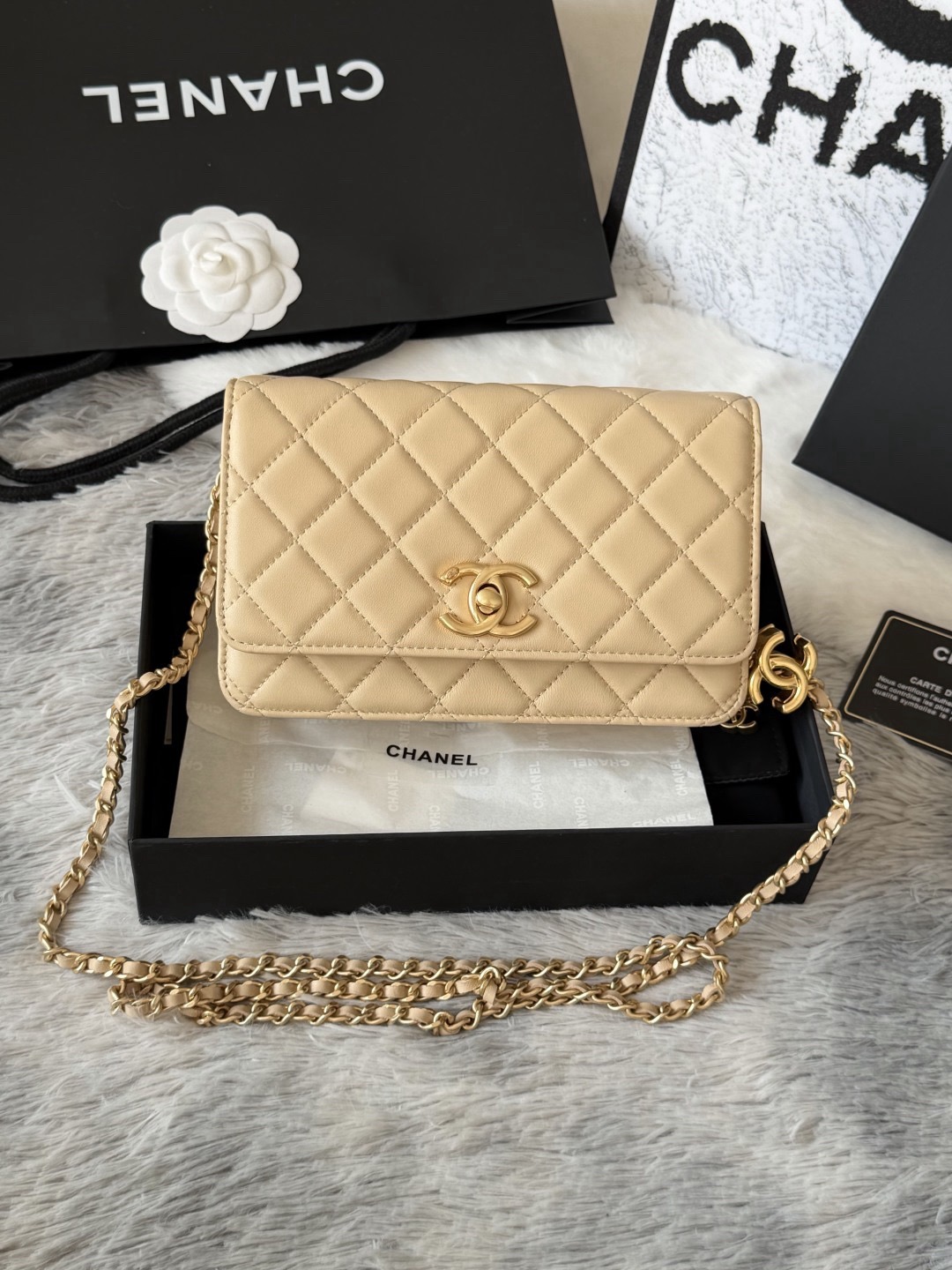 Chanel 25Bwoc Apricot