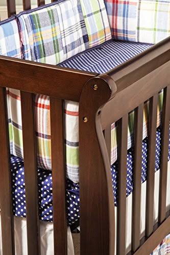 Davinci Kalani 4-in-1 Convertible Crib with Toddler Rail Espresso