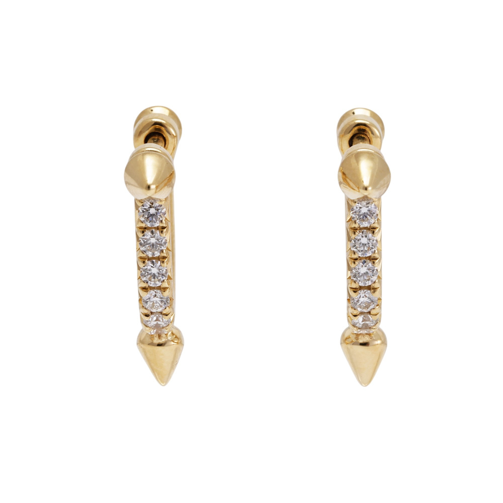 Tiffany & Co. Titan Pharrell Williams Earrings 18K Yellow Gold 73471281