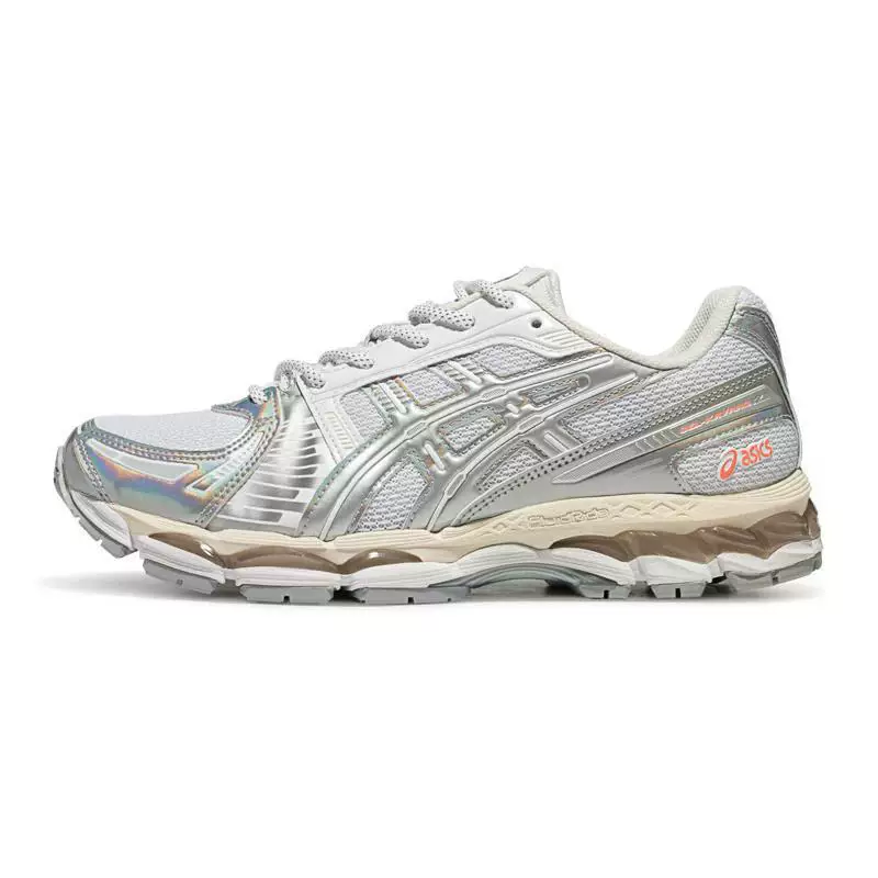 ASICS GEL-KAYANO 12.1 Running Shoes White/Silver/Silver Laser