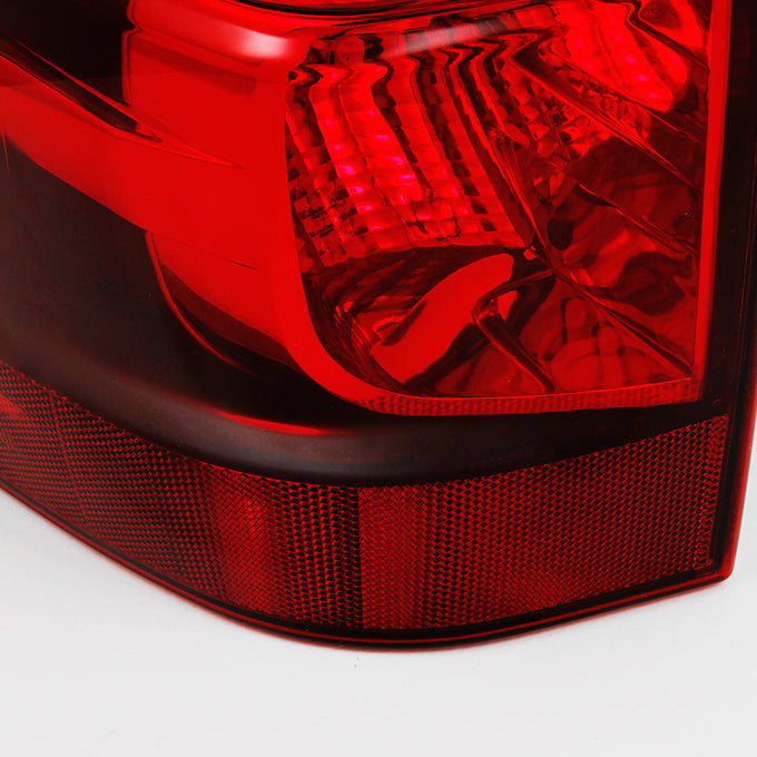 Fits 2007-2014 Tahoe Suburban Red Clear Driver/Left Side Tail Lights Replacement