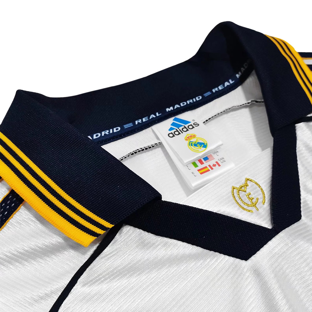 Retro Soccer Jersey Real Madrid Home 1999/00