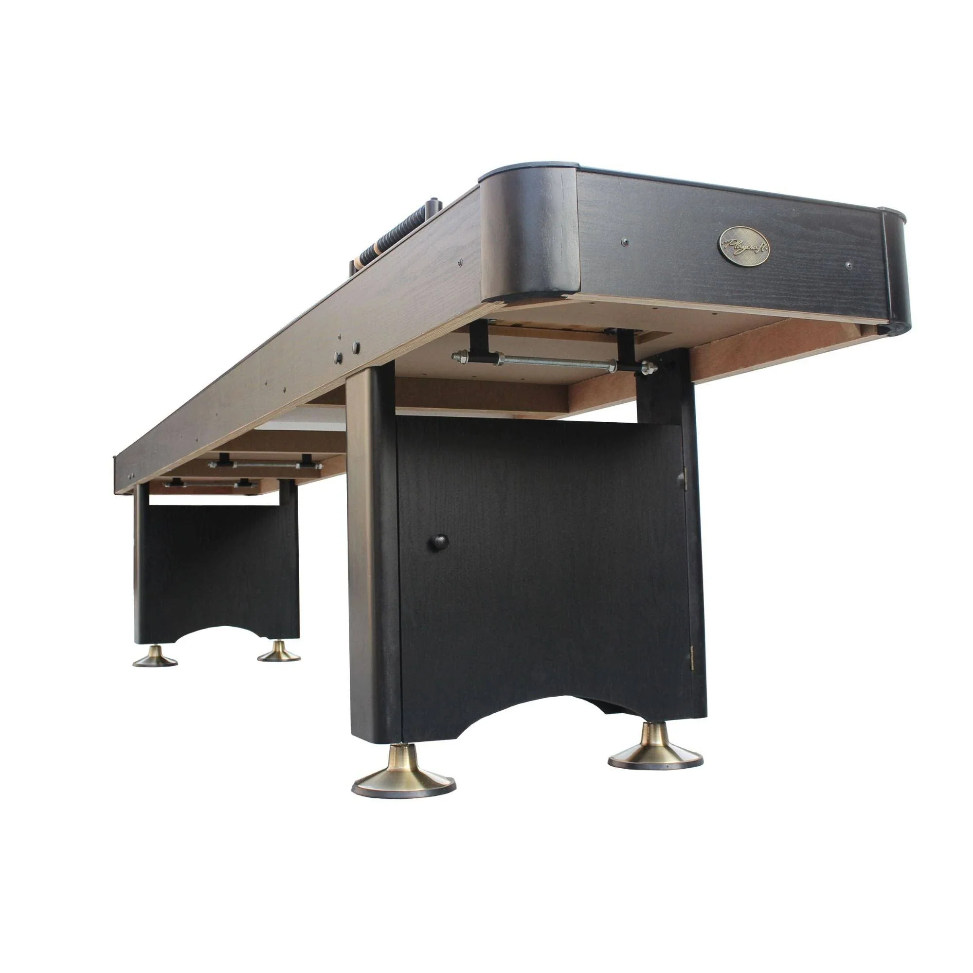 Playcraft 9' Woodbridge Shuffleboard Table, Black