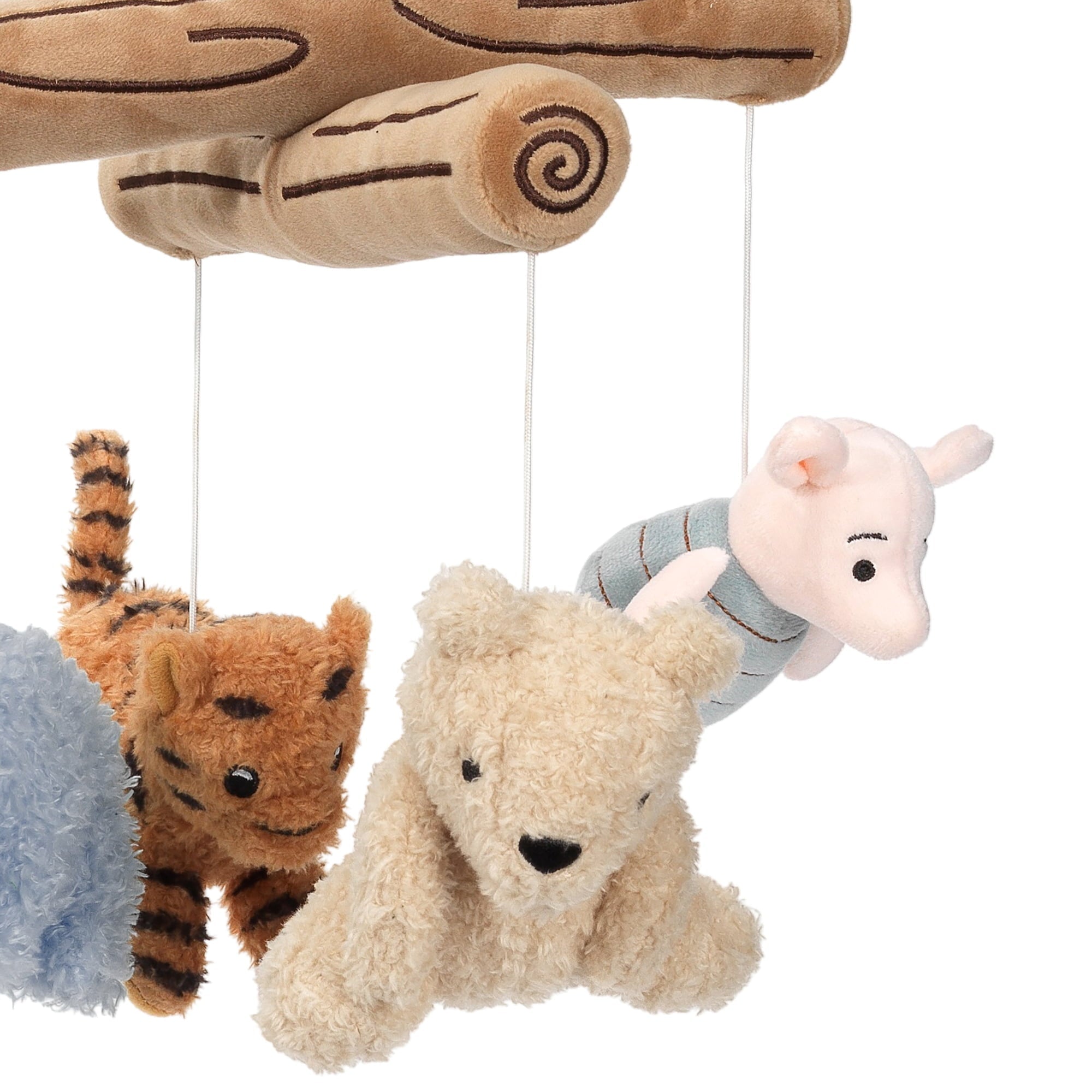 Lambs and Ivy Baby Storytime Pooh Musical Baby Crib Mobile Soother Toy