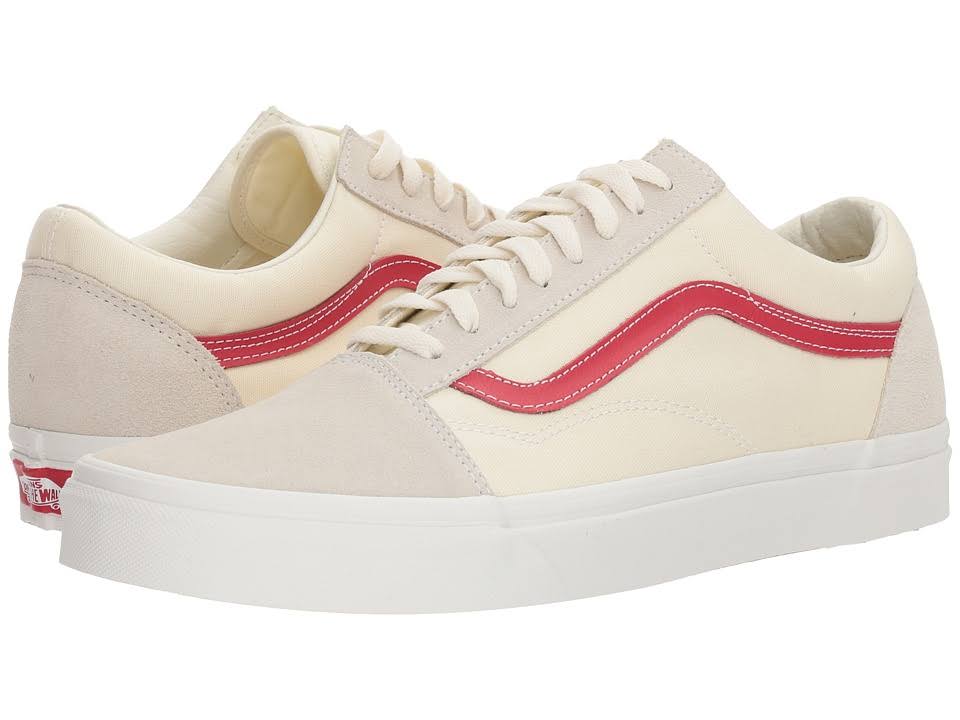 Vans Old Skool (Vintage White/Rococco Red)