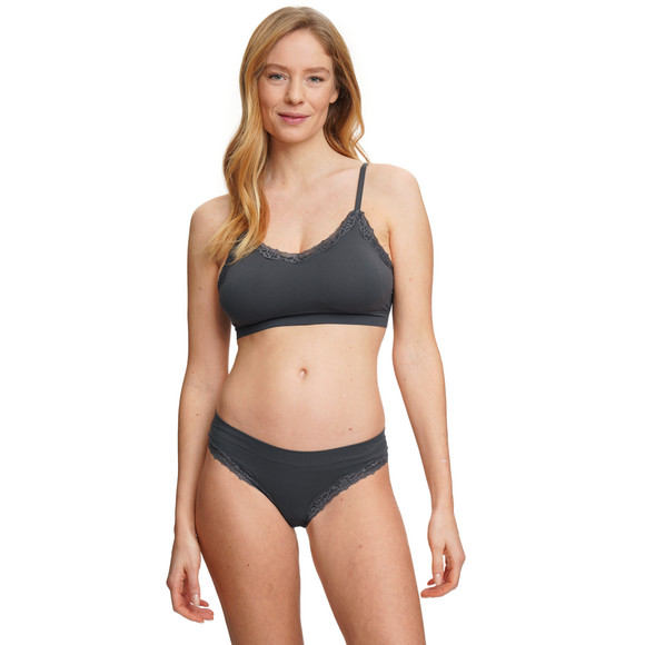 Gina Benotti 3 Damen Strings mit Spitze