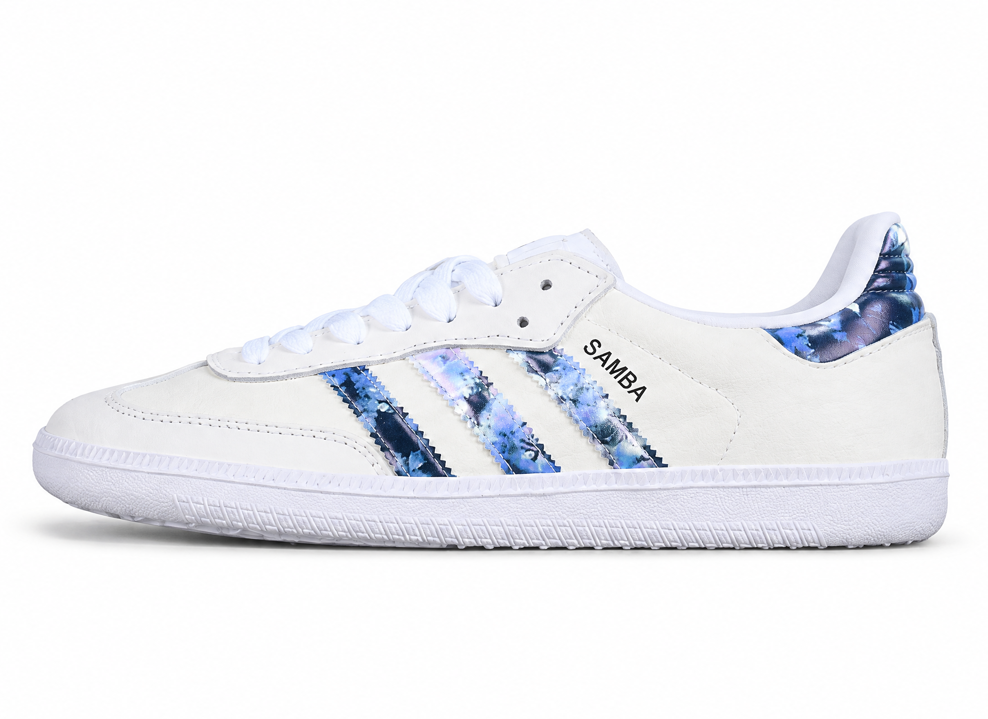 Adidas Samba Tie Dye Black Cloud White/Royal Blue/Cloud White GZ7039