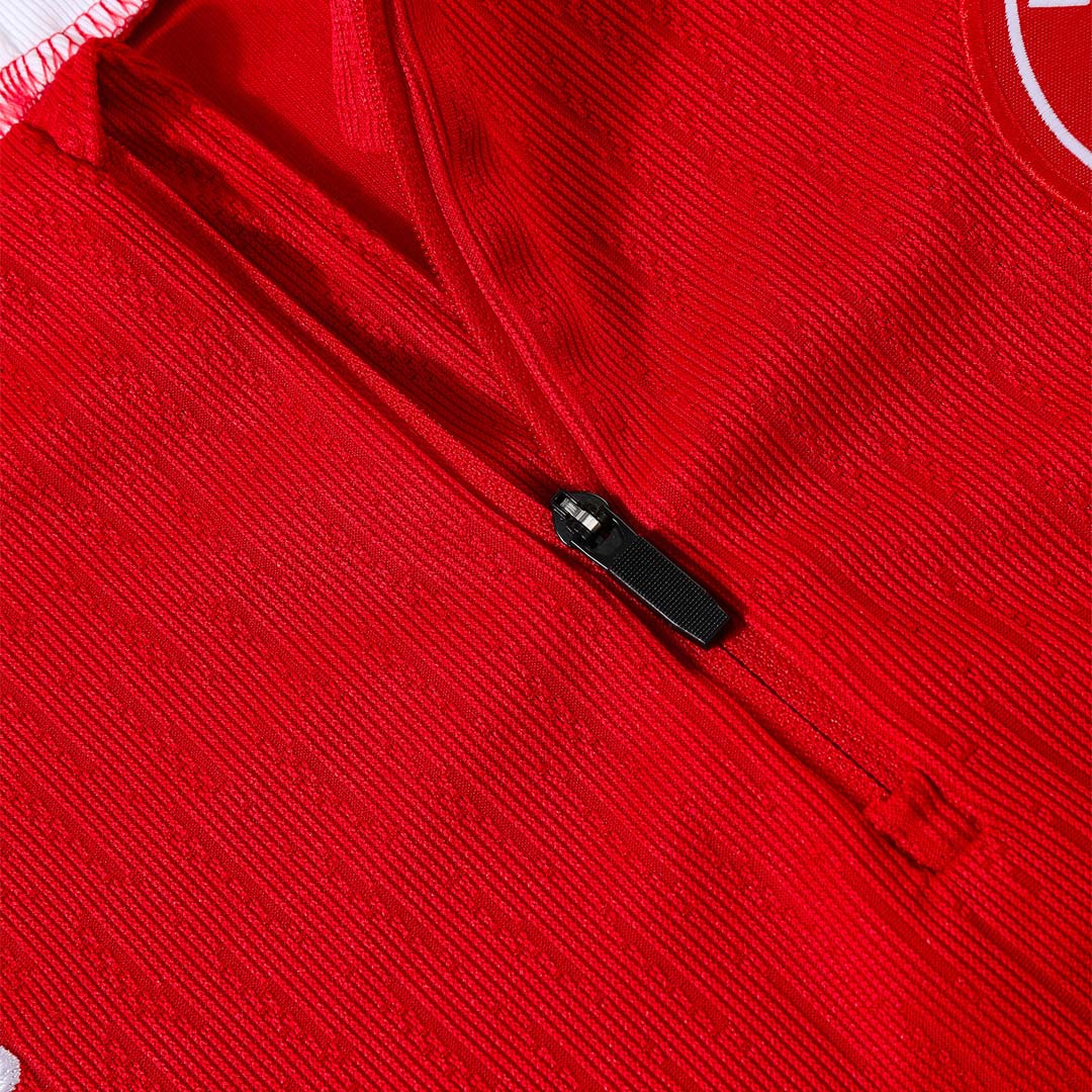 PSG 1/4 Zip Tracksuit 2025/26 Kids Red