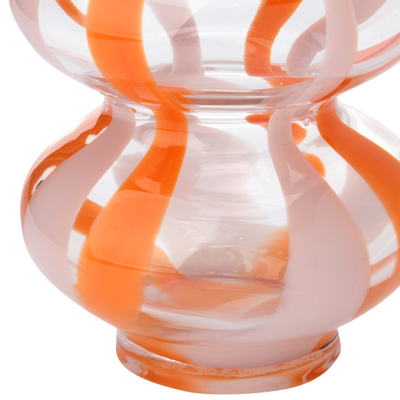 My Home Vase mit Streifen