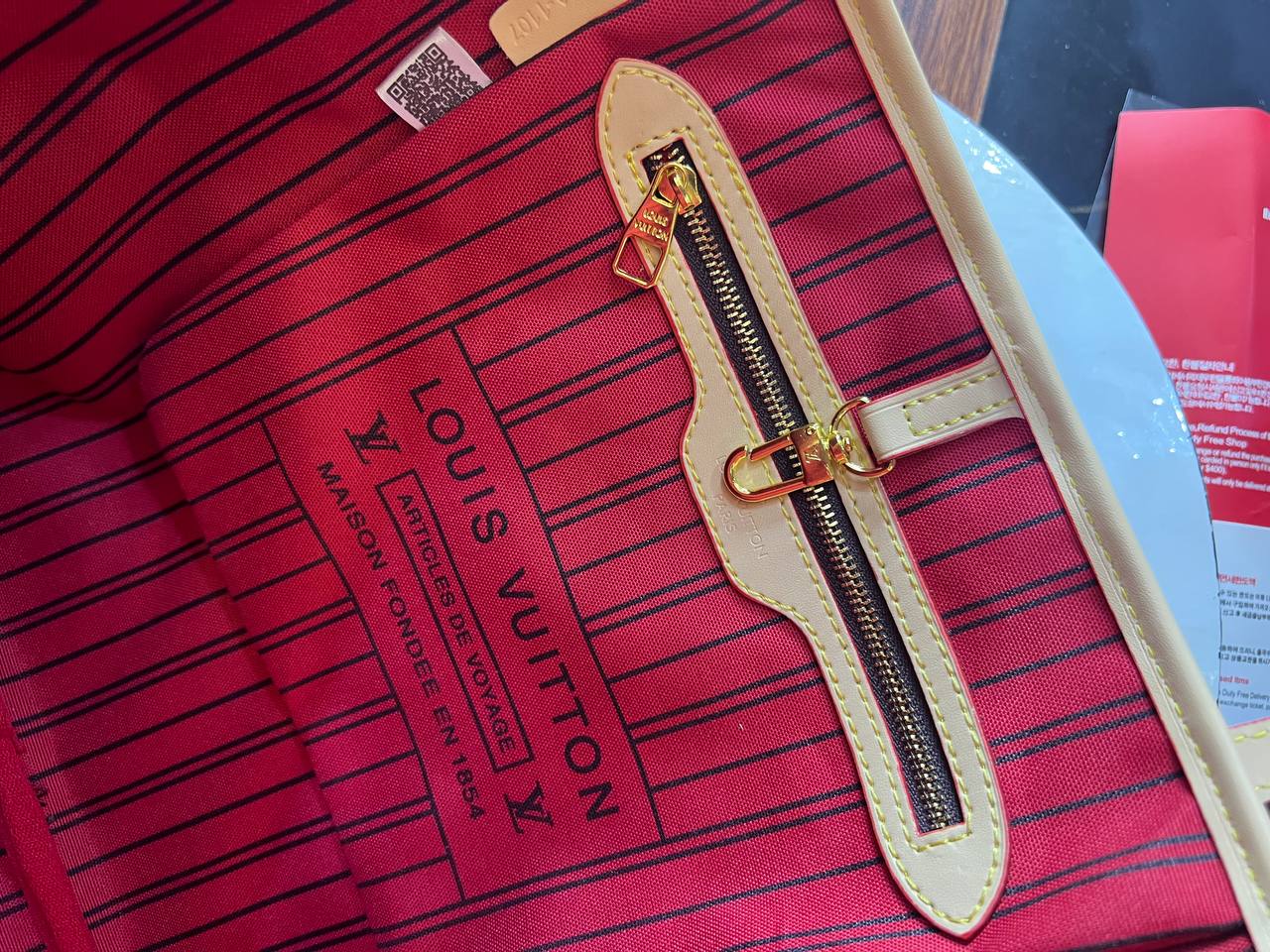 Louis Vuitton Cherry Tote Bag