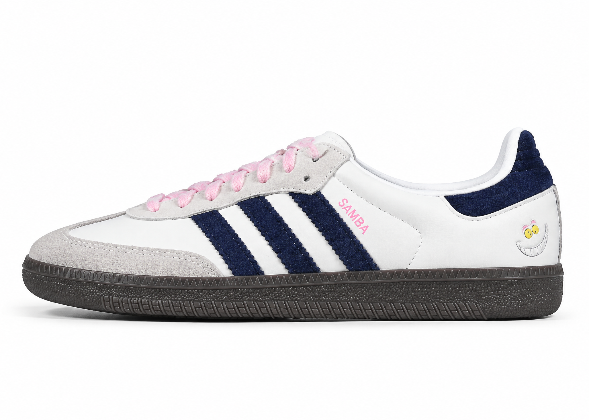 Adidas Clover Casual Board Shoes Pink/White/Black/Grey KH5899