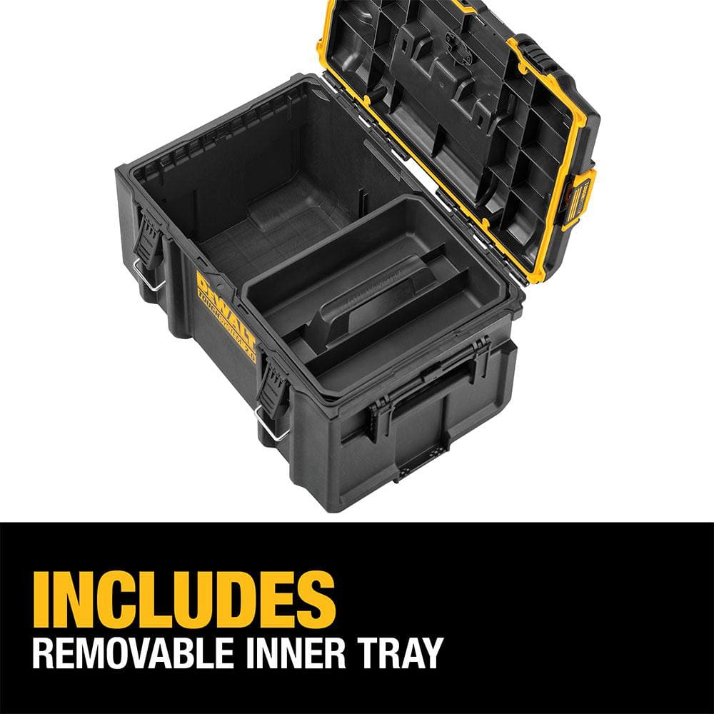 DEWALT TOUGHSYSTEM 2.0 Small Tool Box, TOUGHSYSTEM 2.0 22 in. Large Tool Box and TOUGHSYSTEM 2.0 24 in. Mobile Tool Box DWST08165W00450