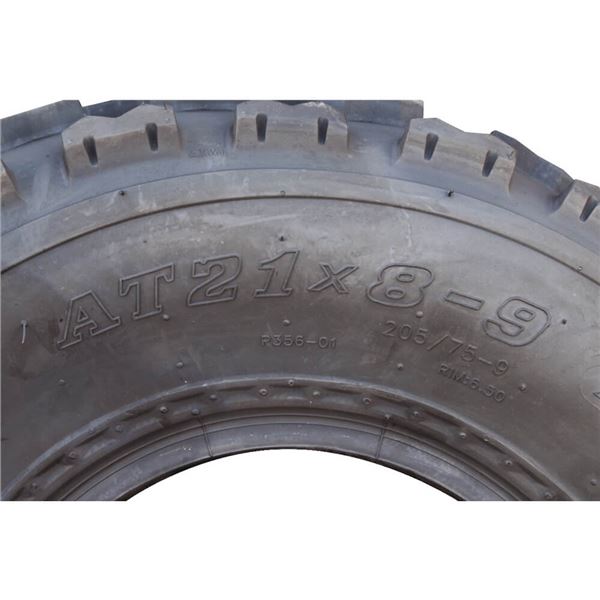 21 x 8 – 9 Ocelot P356 Front ATV Tire