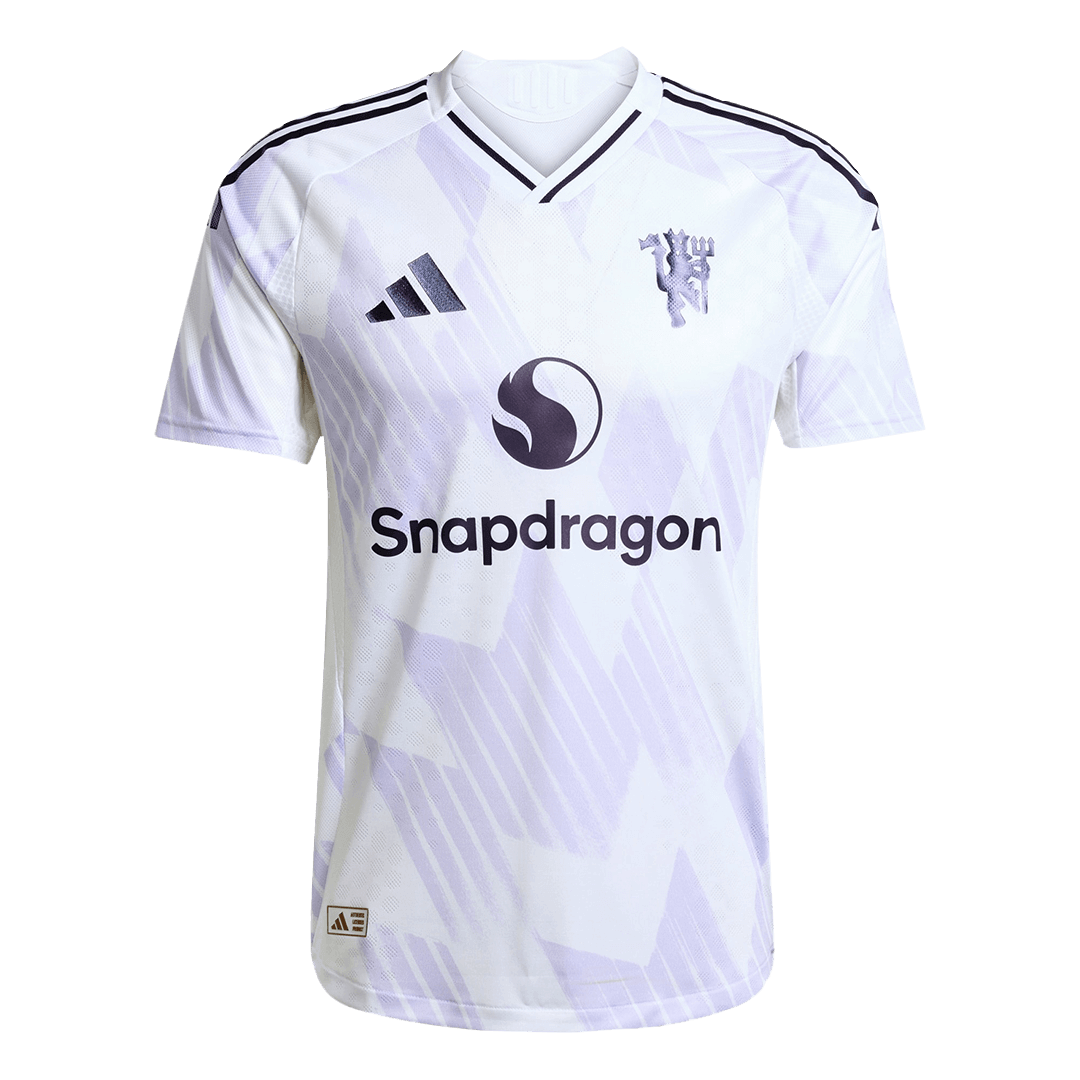 B.FERNANDES #8 Manchester United Away Player Version Jersey 2025/26