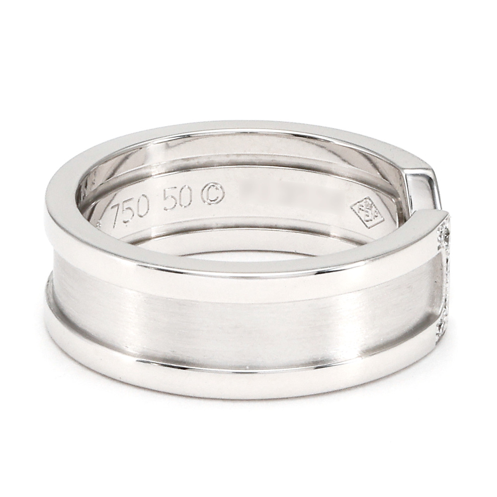 Cartier C Do Ring 18K White Gold Diamond B4044200