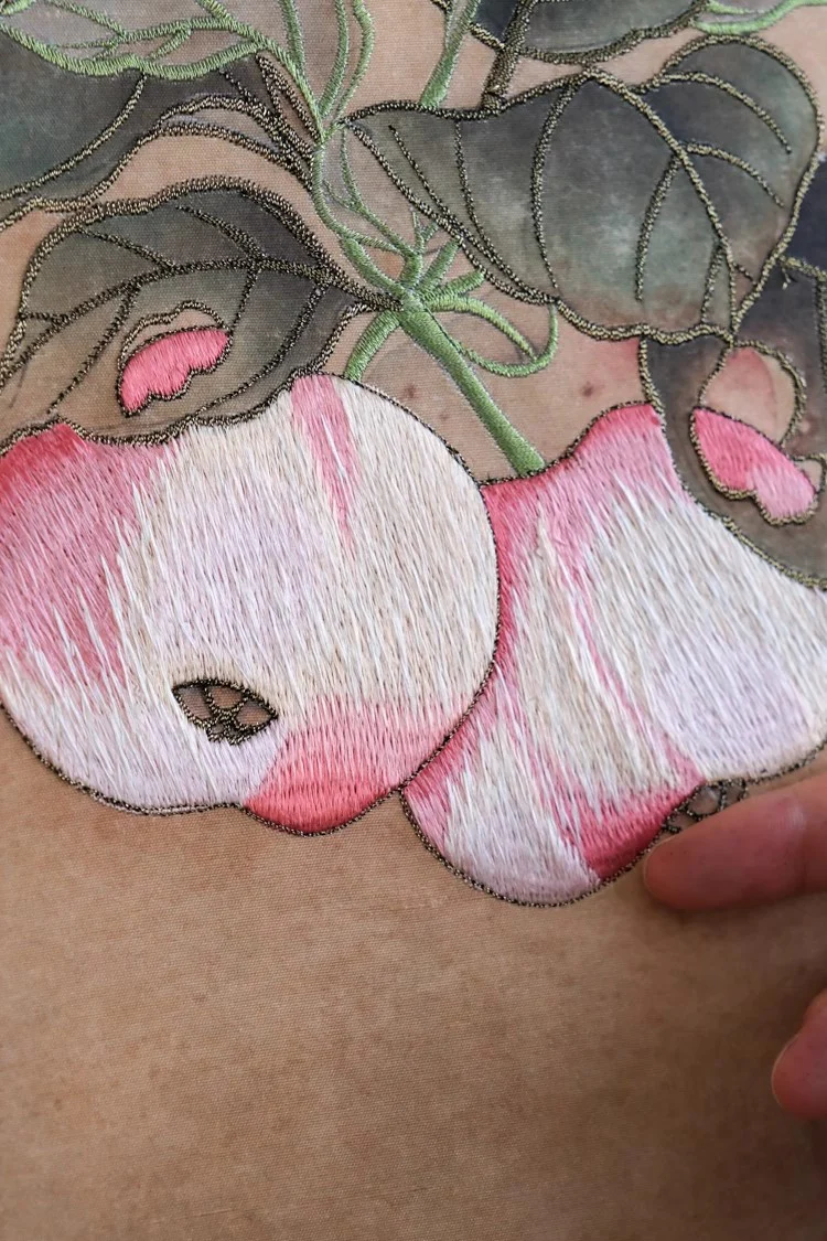 AH173 (Set) - 3D Embroidery 