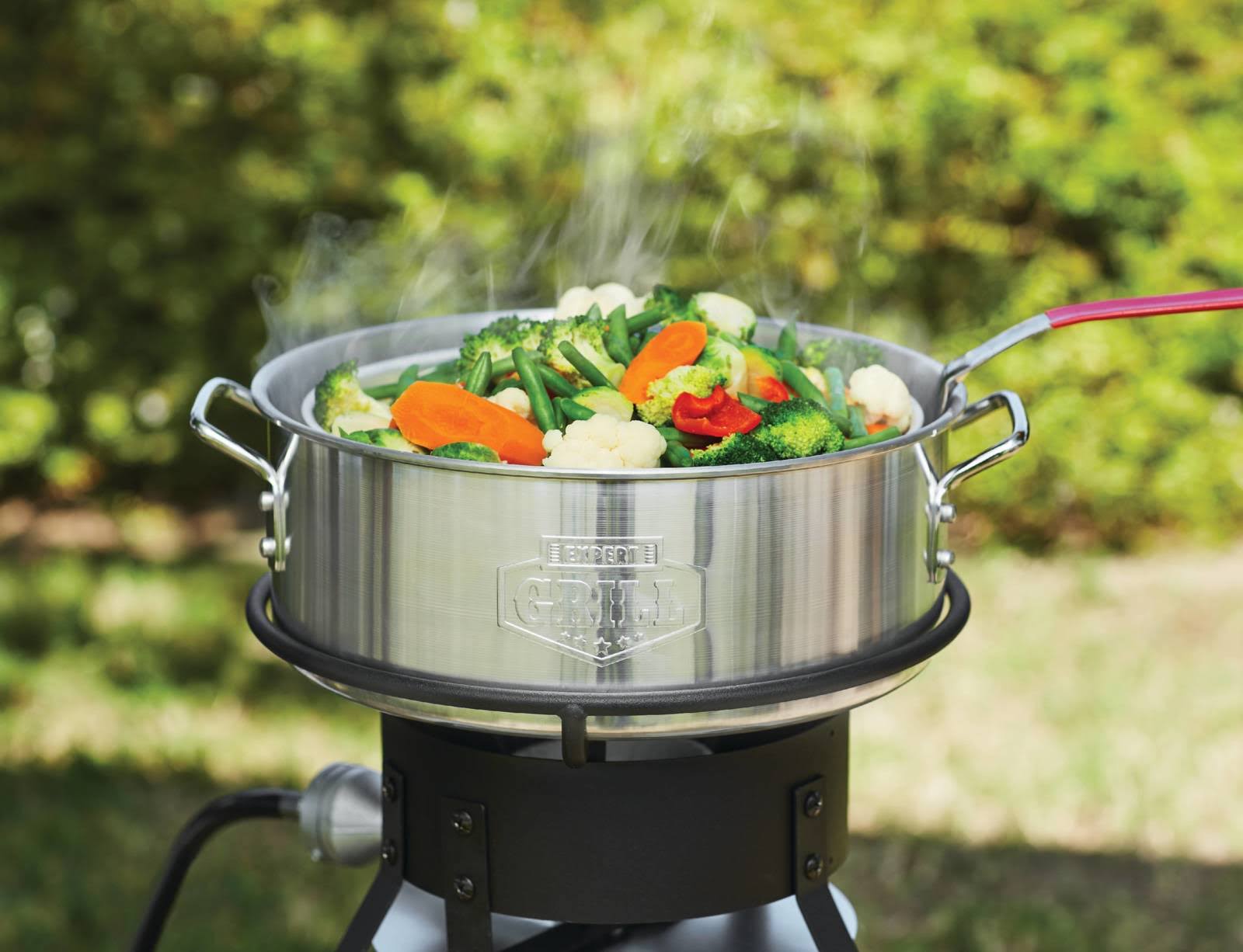 Expert Grill 10 Quart Aluminum Propane GAS Fish Fryer