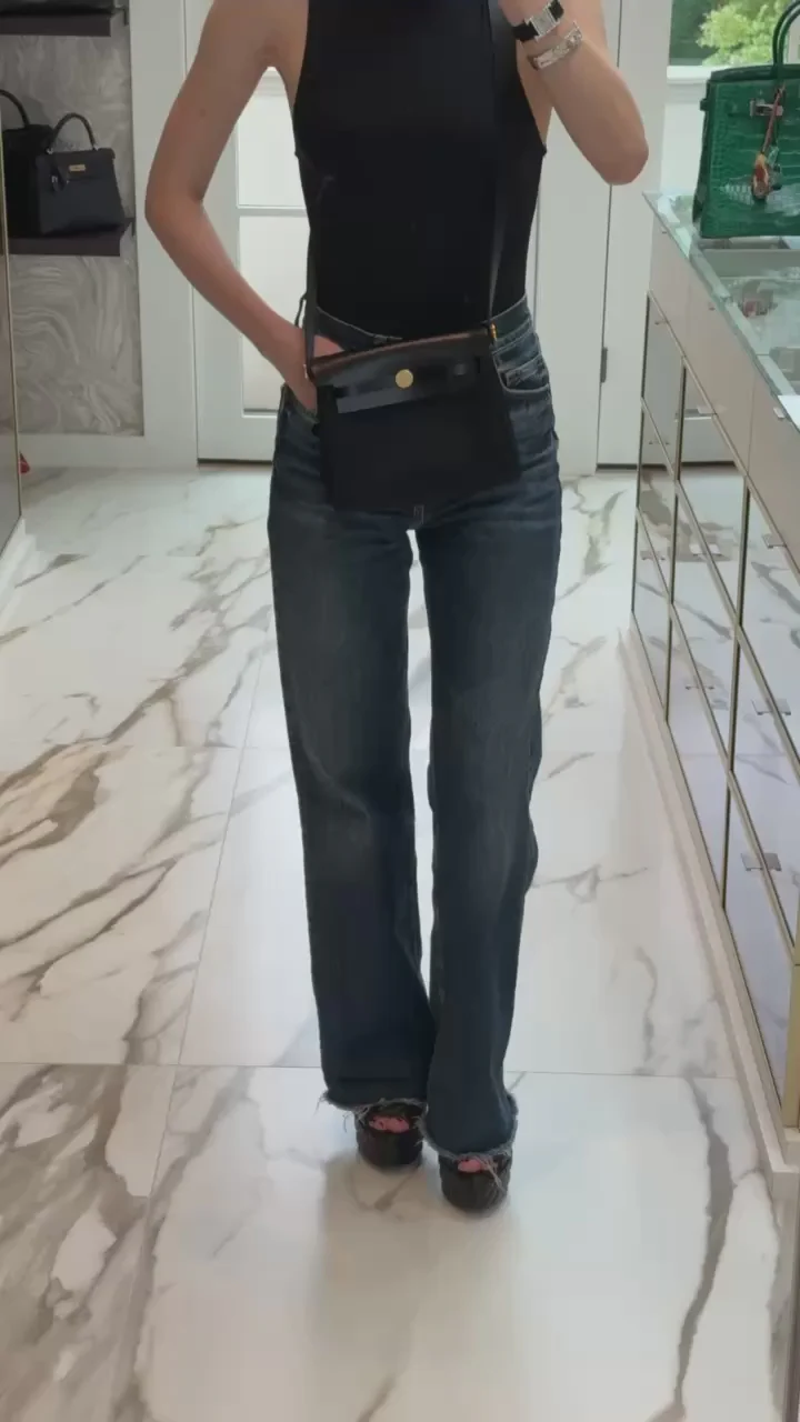 Hermès Herbag Zip 20 Black Vache Hunter and Toile Gold Hardware